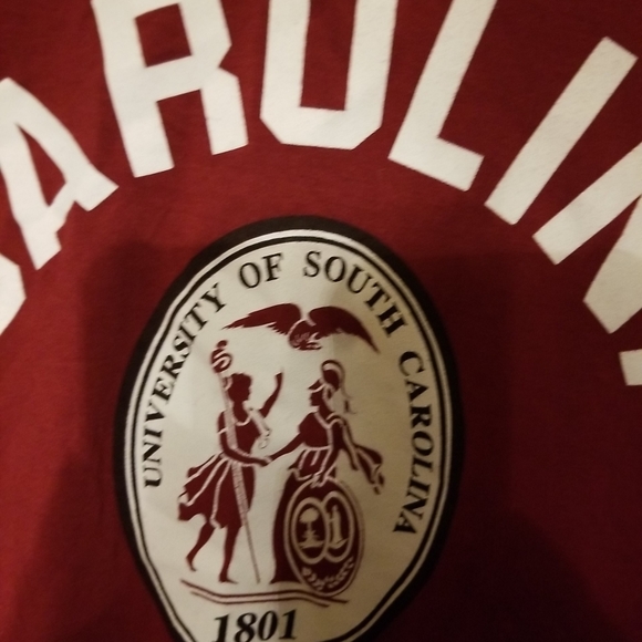 Underarmor USC CAROLINA LONG SLEEVED T MEDIUM PURCHASED FOUNDERS FIELD COLUMBIA - Picture 3 of 6